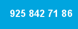 925 842 71 86 925 842 71 86